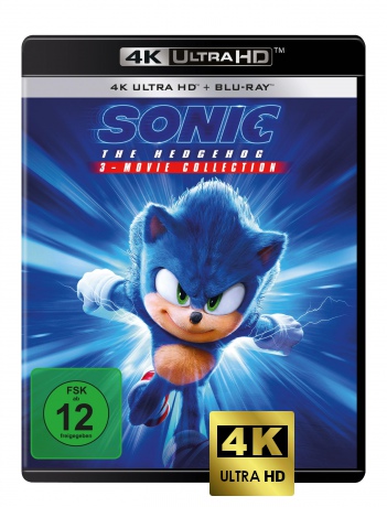 Sonic the Hedgehog - 3-Movie Collection (Sonic. Szybki jak błyskawica) [3xBlu-Ray 4K]+[3xBlu-Ray]