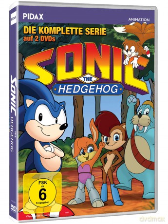 Sonic the Hedgehog - Komplette Kult-Zeichentrickserie mit 26 Folgen [DVD]