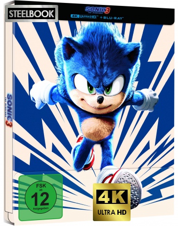Sonic The Hedgehog 3 (Sonic 3: Szybki jak błyskawica) [Blu-Ray 4K]+[Blu-Ray]