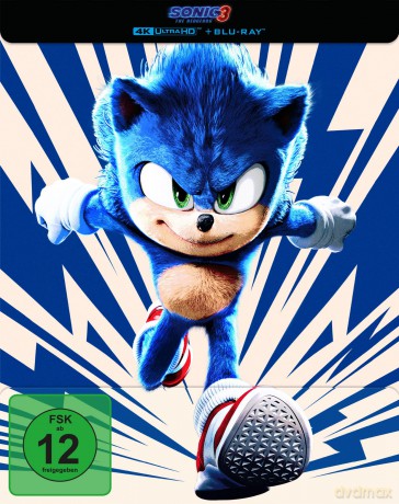 Sonic The Hedgehog 3 (Sonic 3: Szybki jak błyskawica) [Blu-Ray 4K]+[Blu-Ray]