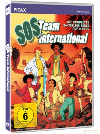 SOS Team International - 26-teilige Kult-Zeichentrickserie über Mut, Zusammenhalt und internationale Hilfe [DVD]