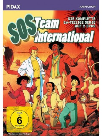 SOS Team International - 26-teilige Kult-Zeichentrickserie über Mut, Zusammenhalt und internationale Hilfe [DVD]