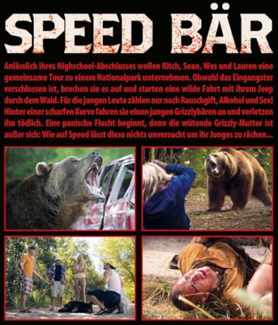SPEED BÄR - Tierhorror der Sonderklasse! [DVD]