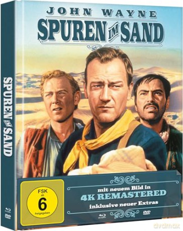 Spuren im Sand (Trzej ojcowie chrzestni) [Blu-Ray 4K]