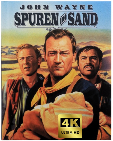 Spuren im Sand (Trzej ojcowie chrzestni) [Blu-Ray 4K]