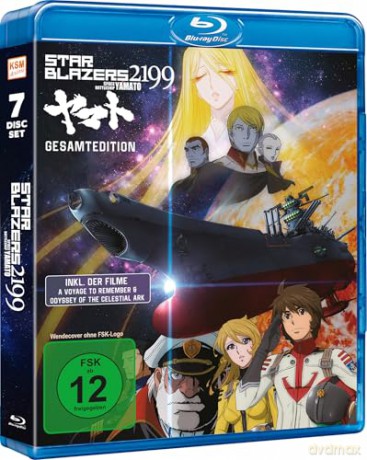 Star Blazers 2199: Space Battleship Yamato - Die komplette Serie + beide Filme [Blu-Ray]