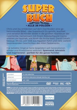 Superbuch - Die komplette 26-teilige originale Animationsserie [DVD]