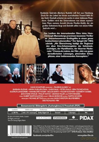 Tausend Augen - fesselnder Thriller mit Starbesetzung [DVD]