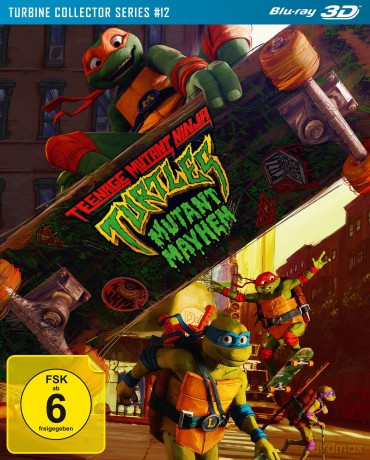 Teenage Mutant Ninja Turtles: Mutant Mayhem 3D - Turbine Collector Series #12 [Blu-Ray]