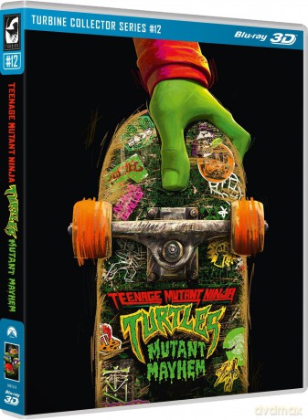 Teenage Mutant Ninja Turtles: Mutant Mayhem 3D - Turbine Collector Series #12 [Blu-Ray]