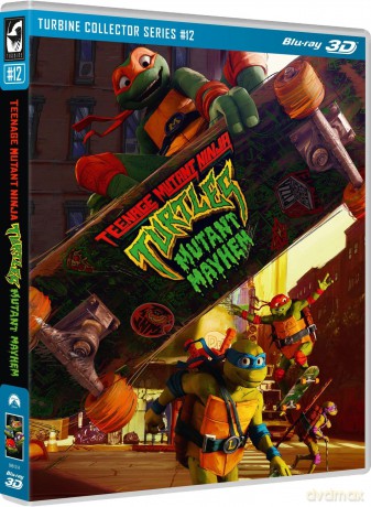 Teenage Mutant Ninja Turtles: Mutant Mayhem 3D - Turbine Collector Series #12 [Blu-Ray]