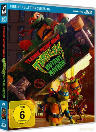 Teenage Mutant Ninja Turtles: Mutant Mayhem 3D - Turbine Collector Series #12 [Blu-Ray]