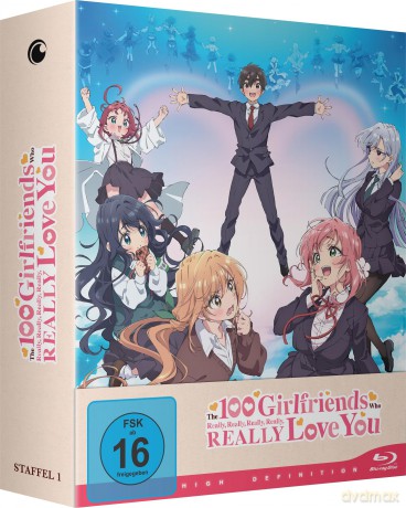 The 100 Girlfriends Who Really Really Really Really REALLY Love you - Staffel 1 - Vol. 1 - Blu-ray mit Sammelschuber [Blu-Ray]