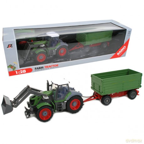 BRIMAREX Traktor na radio 8 funkcji [ZABAWKA]