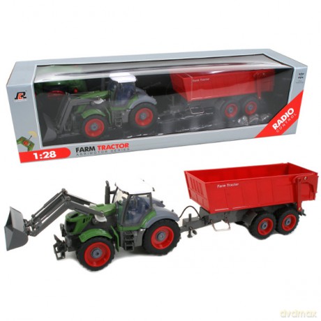 BRIMAREX Traktor na radio 8 funkcji [ZABAWKA]