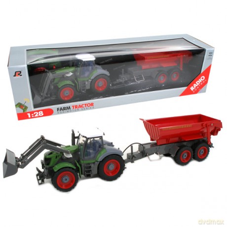 BRIMAREX Traktor na radio 8 funkcji [ZABAWKA]