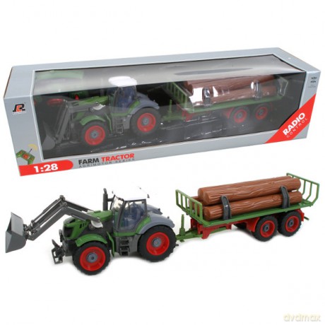 BRIMAREX Traktor na radio 6 funkcji [ZABAWKA]