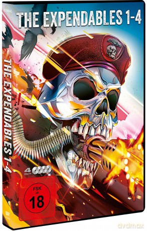 The Expendables 1-4 [DVD]