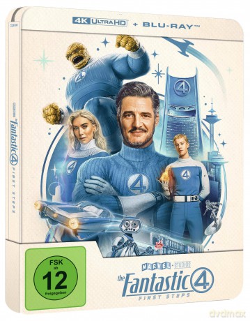 The Fantastic Four - First Steps (Fantastyczna 4: Pierwsze kroki) [Blu-Ray 4K]+[Blu-Ray]