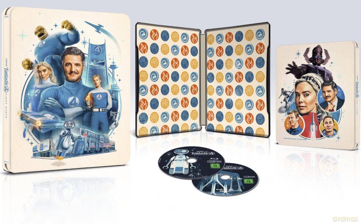The Fantastic Four - First Steps (Fantastyczna 4: Pierwsze kroki) [Blu-Ray 4K]+[Blu-Ray]