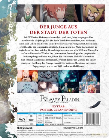 The Faraway Paladin: The Lord of the Rust Mountains - Staffel 2 - Gesamtausgabe - [Blu-Ray]