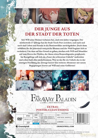 The Faraway Paladin: The Lord of the Rust Mountains - Staffel 2 - Gesamtausgabe - [DVD]