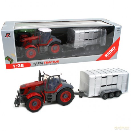 BRIMAREX Traktor na radio 4 funkcje [ZABAWKA]
