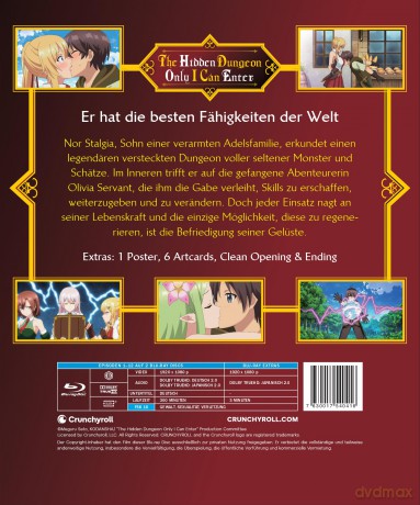 The Hidden Dungeon Only I Can Enter - Gesamtausgabe - [Blu-Ray]