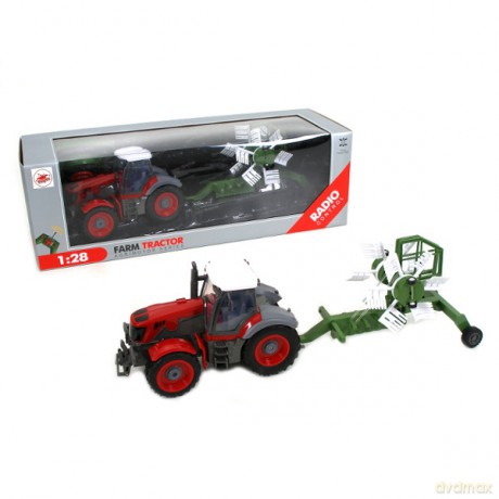 BRIMAREX Traktor na radio 4 funkcje [ZABAWKA]