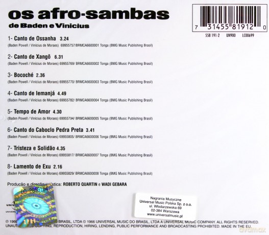 Various: Os Afro-Sambas [CD]