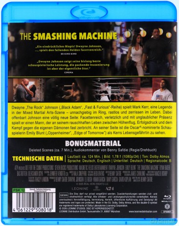The Smashing Machine [Blu-Ray]