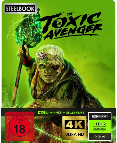 The Toxic Avenger (Toksyczny mściciel) (steelbook) [Blu-Ray 4K]+ [Blu-Ray]
