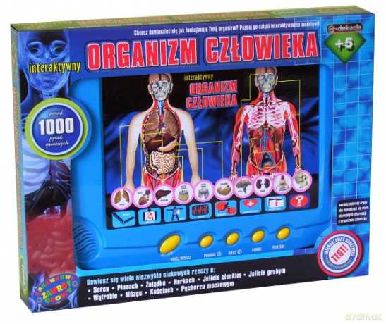DROMADER Interakt. organizm człowieka 2D [GRA]