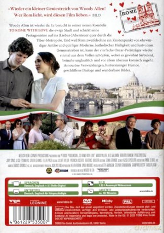 To Rome with Love [DVD]