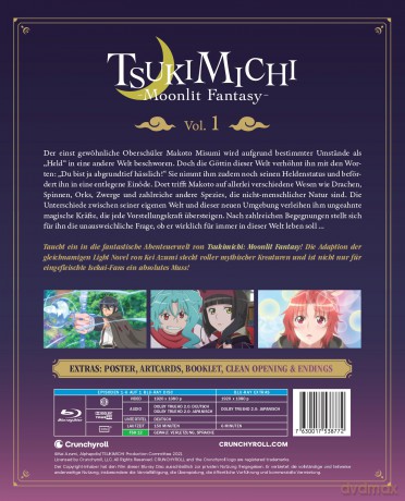 Tsukimichi: Moonlit Fantasy - Staffel 1 - Vol.1 - [Blu-Ray]