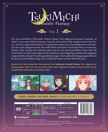 Tsukimichi: Moonlit Fantasy - Staffel 1 - Vol.1 - [DVD]
