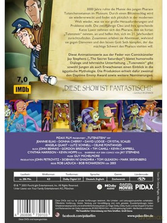 Tutenstein - Die komplette 1. Staffel der preisgekrönten Zeichentrickserie mit 13 ägyptischen Abenteuern [DVD]