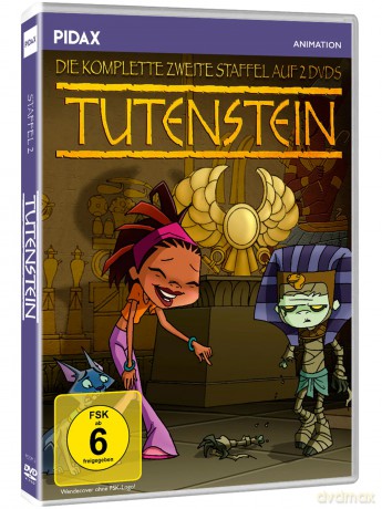 Tutenstein - Die komplette 2. Staffel der preisgekrönten Animationsserie mit 13 mystischen Episoden aus dem Alten Ägypten [DVD]