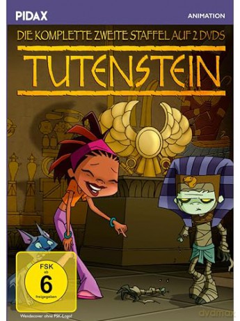 Tutenstein - Die komplette 2. Staffel der preisgekrönten Animationsserie mit 13 mystischen Episoden aus dem Alten Ägypten [DVD]
