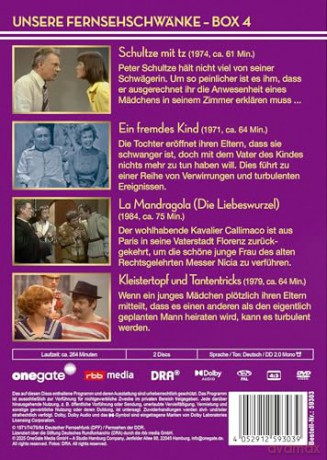 Unsere Fernsehschwänke - Box 4 [DVD]
