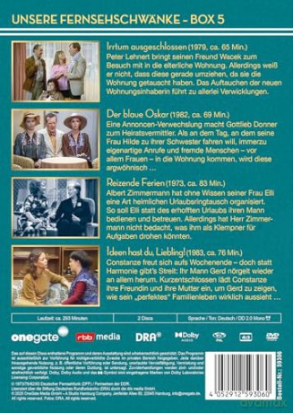 Unsere Fernsehschwänke - Box 5 [DVD]