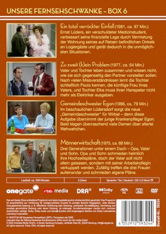 Unsere Fernsehschwänke - Box 6 [DVD]
