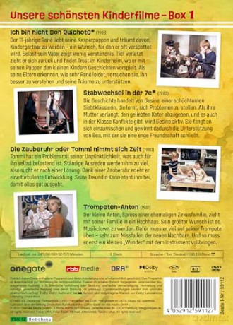 Unsere schönsten Kinderfilme - Box 1 [DVD]