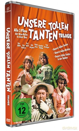 Unsere tollen Tanten Trilogie - Alle 3 Filme der Reihe in einer Box [DVD]