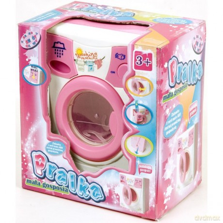 DROMADER Mała Gosposia Pralka na bat. [ZABAWKA]