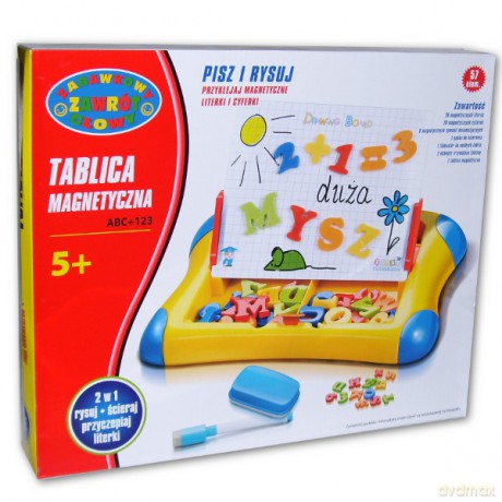 DROMADER Tablica Edukacyjna Duża Mysz [ZABAWKA]