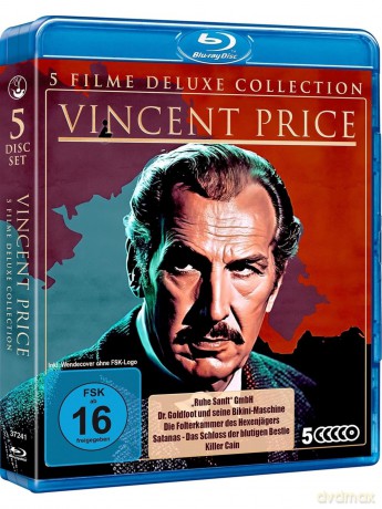 Vincent Price Deluxe Collection [5xBlu-Ray]