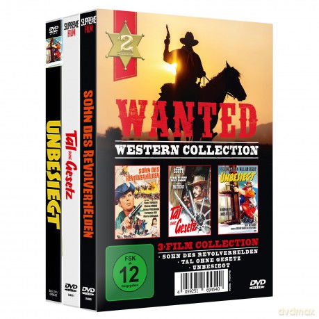 WANTED - Western Collection #2 - 3 Filme Bundle Pack [DVD]