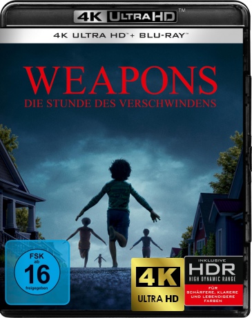 Weapons (Zniknięcia) [Blu-Ray 4K]+[Blu-Ray]