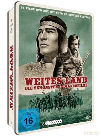 Weites Land - Die schönsten 16 Indianerfilme - Indianer Film-Klassiker Box [DVD]